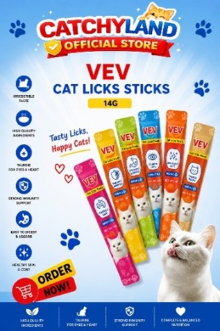 VEV Cat Licks Sticks